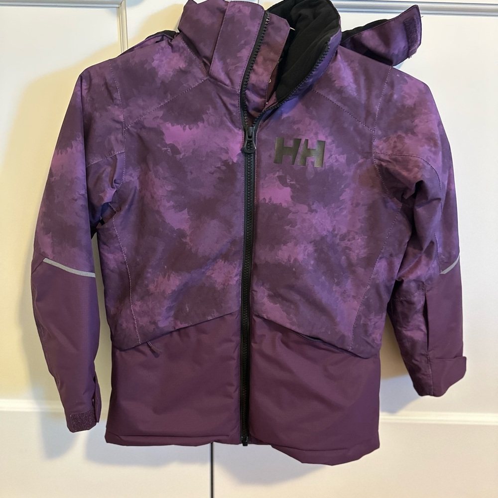 Helly Hansen Kids Purple Ski/Snowboard Jacket